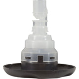 Jet Intl, Jac/Sun DVX Jet, 4-3/8"fd, Dir, Text Scal, Graph Gry : 2540-431
