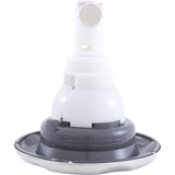 Jet Intl, CMP Typhoon 500, 5"fd, 7 Port, Scalloped, SS/Graph Gry : 23452-142-000
