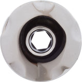 Jet Intl, CMP Cluster, 2"fd, Fixed, Scalloped, SS : 23501-102-000