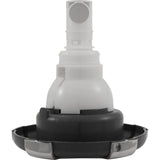 Jet Intl, CMP Typhn 500, 5-1/4"fd, 2Roto, Crwn, SS/Graph Gry/Clr : 23456-032-999