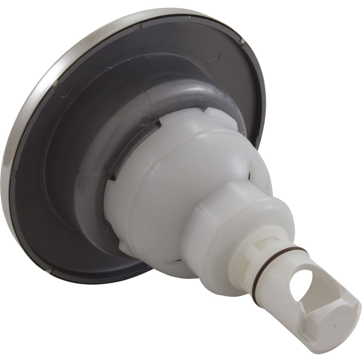 Jet Intl, CMP Pro-Loc 500, 5-1/4"fd, Quad Roto, Leaf, SS/GrGry : 29557-001-500