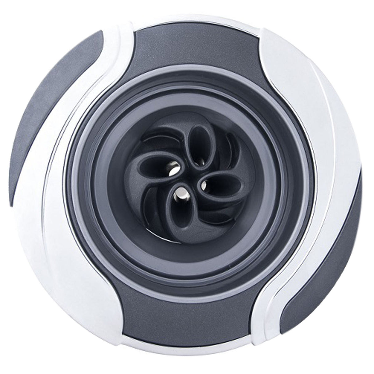 Jet Intl, CMP Pro-Loc 500, 5-1/4"fd, Quad Roto, Leaf, SS/GrGry : 29557-001-500