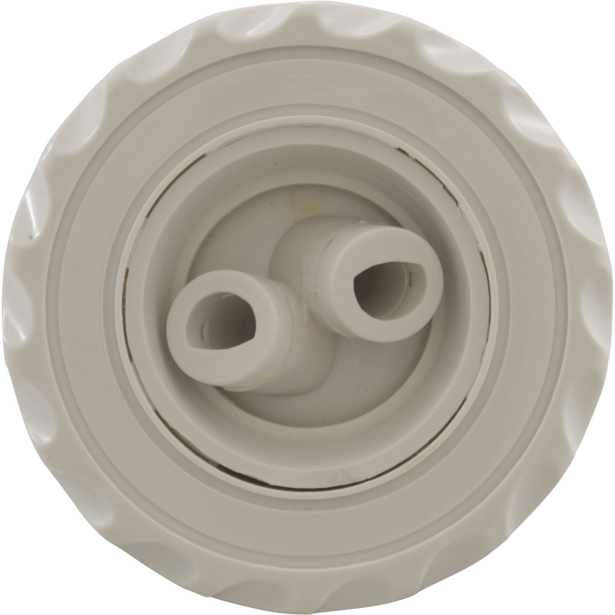 Jet Intl, Poly Jet Generic, 3-3/8" fd, Twin Roto, Dlx Scal, Wht : 25591-250-000