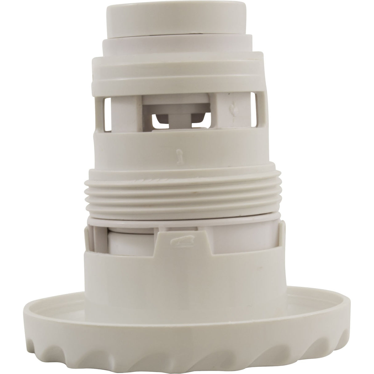 Jet Intl, Poly Jet Generic, 3-3/8" fd, Twin Roto, Dlx Scal, Wht : 25591-250-000