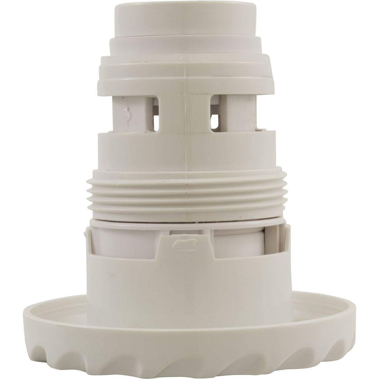 Jet Intl, Poly Jet Generic, 3-3/8" fd, Twin Roto, Dlx Scal, Wht : 25591-250-000