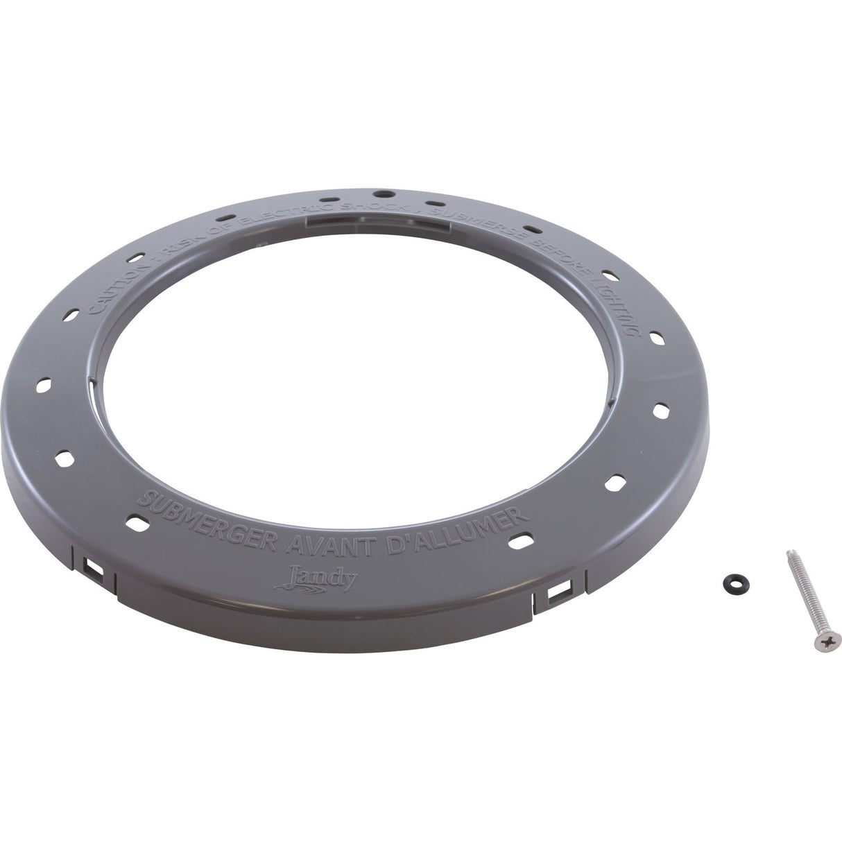 Light Face Ring, Zodiac, Pool, Plastic, Gray : R0450804