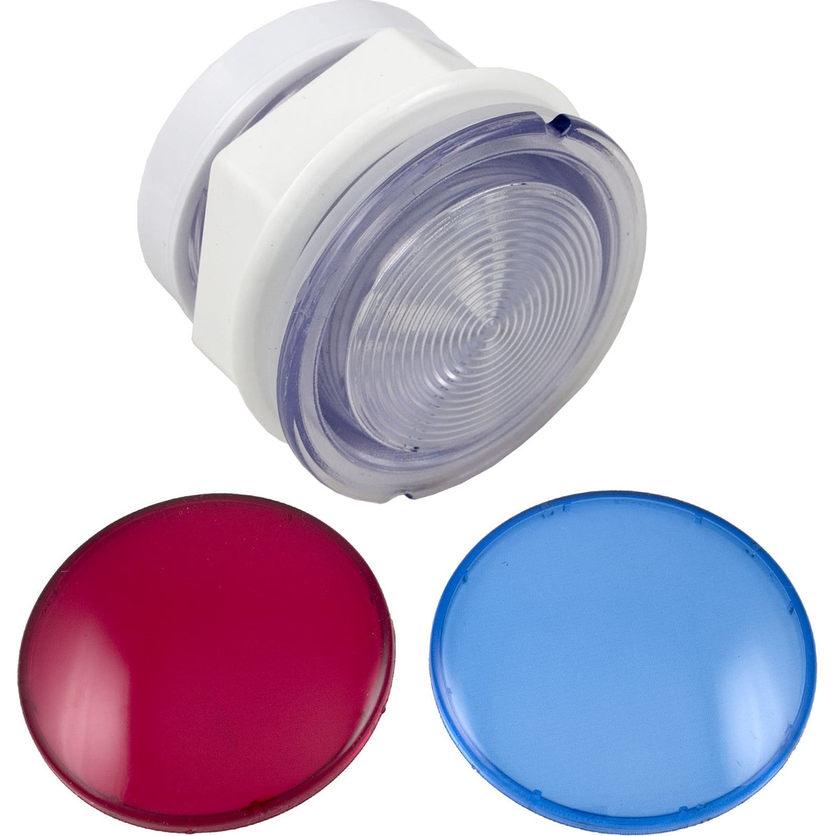 Light Wall Fitting, Waterway, 2-5/8"hs, w/Reflector : 630-5005