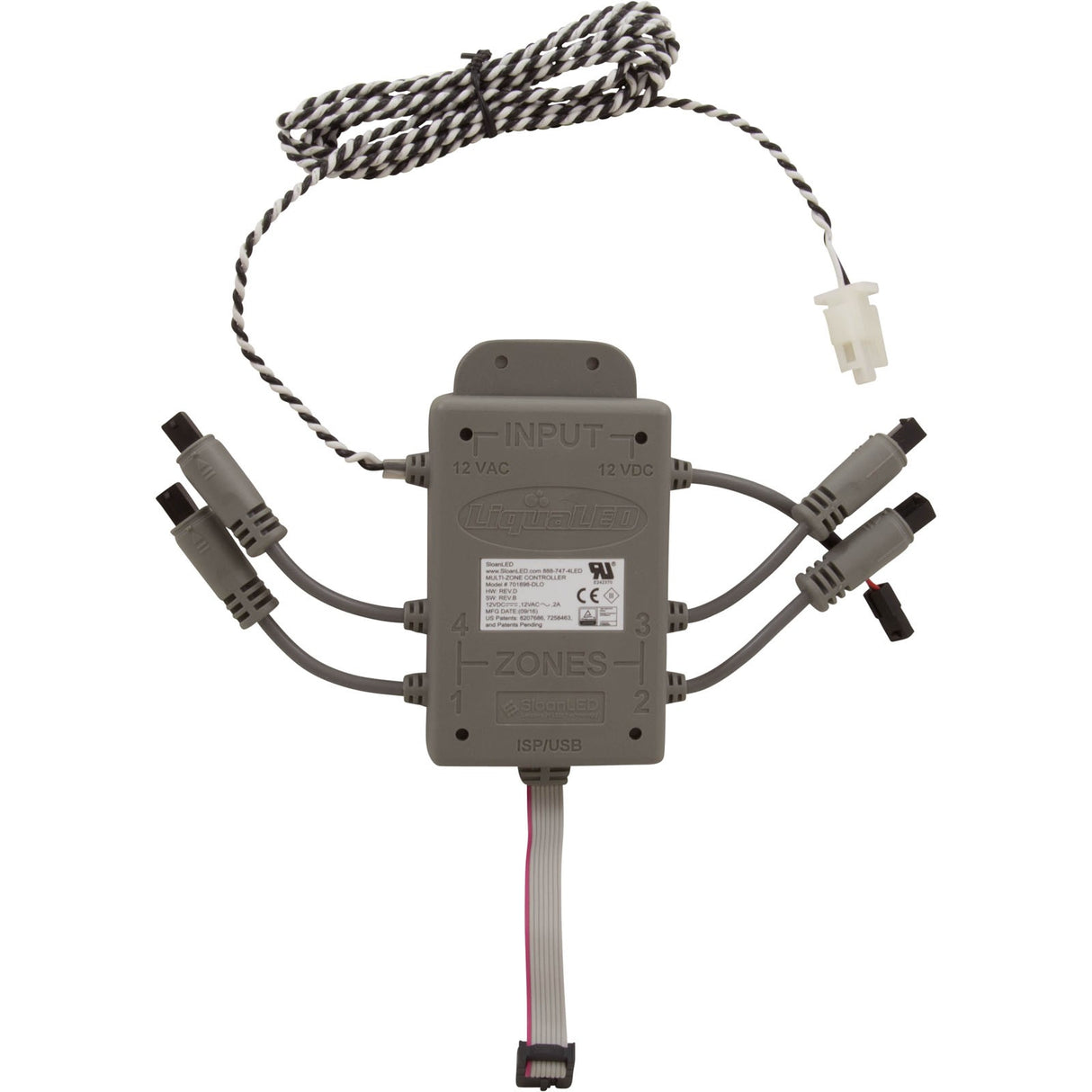 Light Controller, Sloan LED, LiquaLED Mulit-Zone, 12v, 100 POL : 701898-DLO