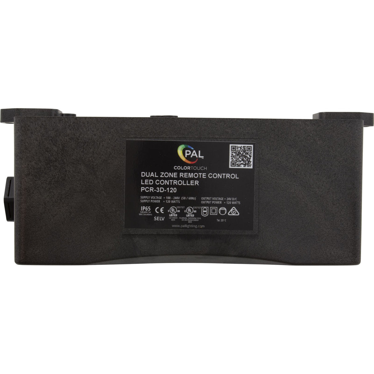 PAL 120W Multi Color Dual Zone Rem Ctrl Transformer 24VDC : 64-PCR-3D-120
