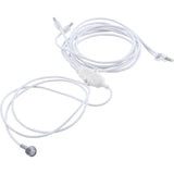 Repl Bulb, RD, 2-Wire, Mini POL, Quad LED, 2-24"Leads, 2-36" Leads : MINI0-RD0C4