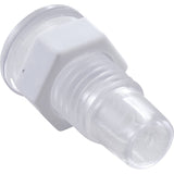 Light Wall Fitting, RD, Mini POL, 1/2"hs, 11/16"fd, Clear, 00023 : 143000-00023