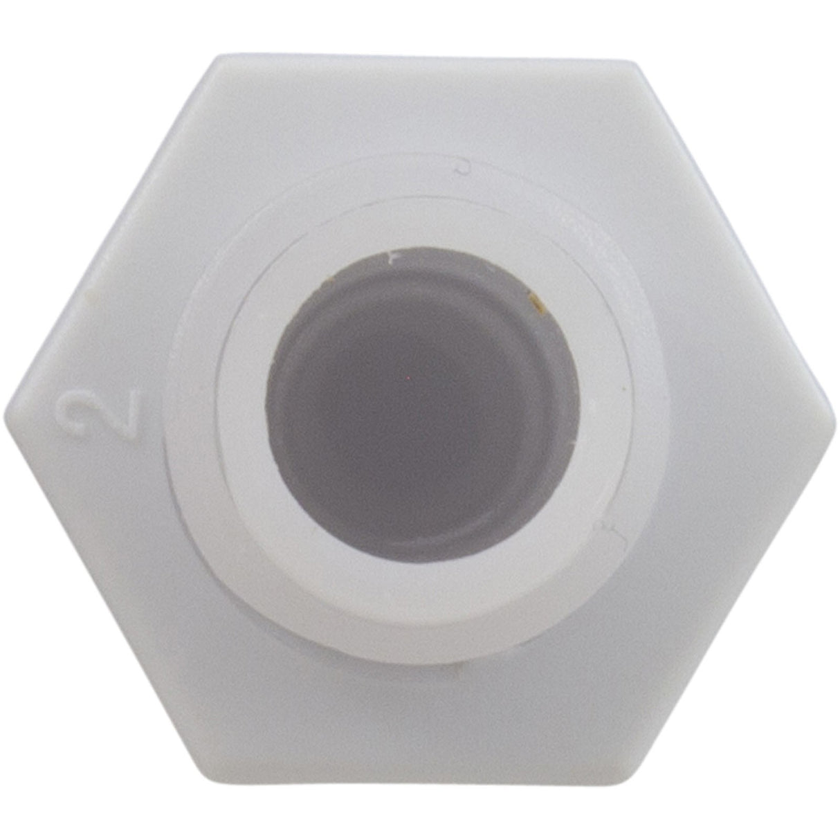 Light Wall Fitting, RD, Pinwheel Mini POL, 1/2"hs, 5/8"fd : 143000-00024