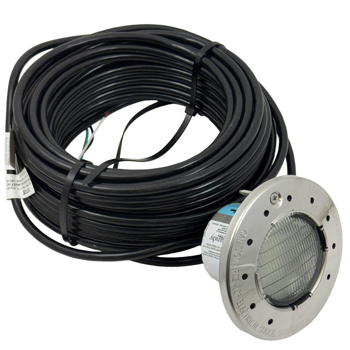 Spa Light, Jandy Niched White LED, 18W, 115v, 100ft, SS : WSHV1LS100