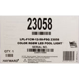 Pool Light, Color Splash XGW 300, RGBW LED, 12V, 39W, 50ft, SQ : LPL-F1CW-12-50-PSQ