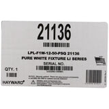 Pool Light, PureWhite LED, 12V, 39W, 50ft, 300W Equivalent, SQ : LPL-F1W-12-50-PSQ