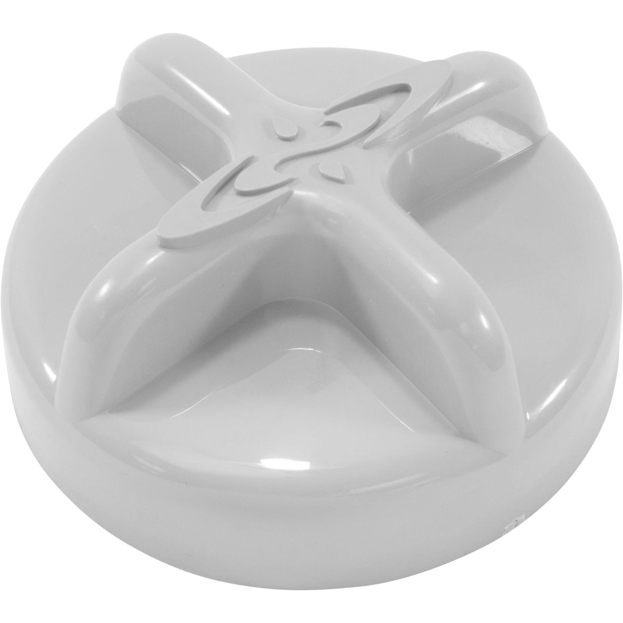 Knob, Selector Valve, Skirted, White : 1522-51W - Dimension One - 1522-51W - PartsForSpas.com