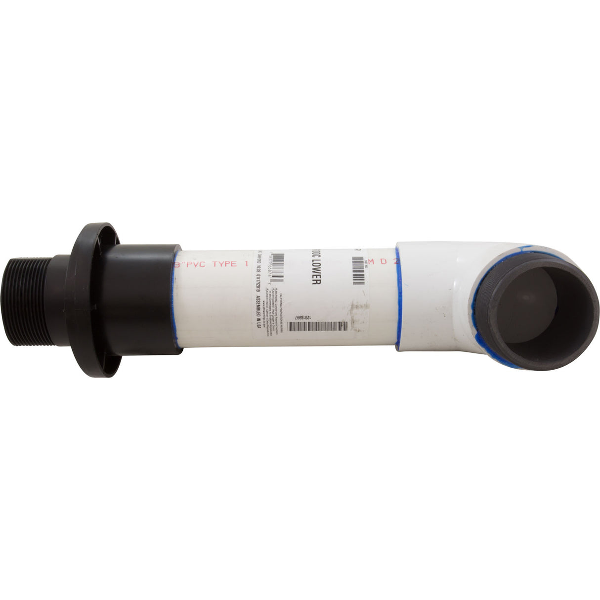 Pipe Asy Tr100C Lower : 154009 - Pentair - 788379668747 - PartsForSpas.com