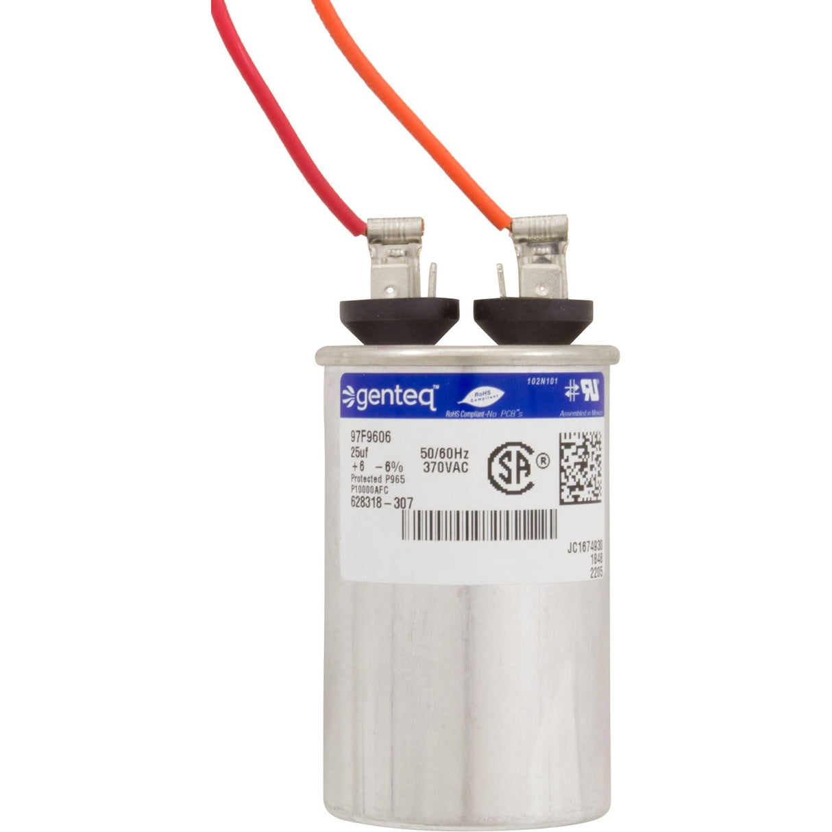 Mtr, Cent, 2.5Hp, 230V, 1-Sp, Sf1, 56Jfr : UST1252