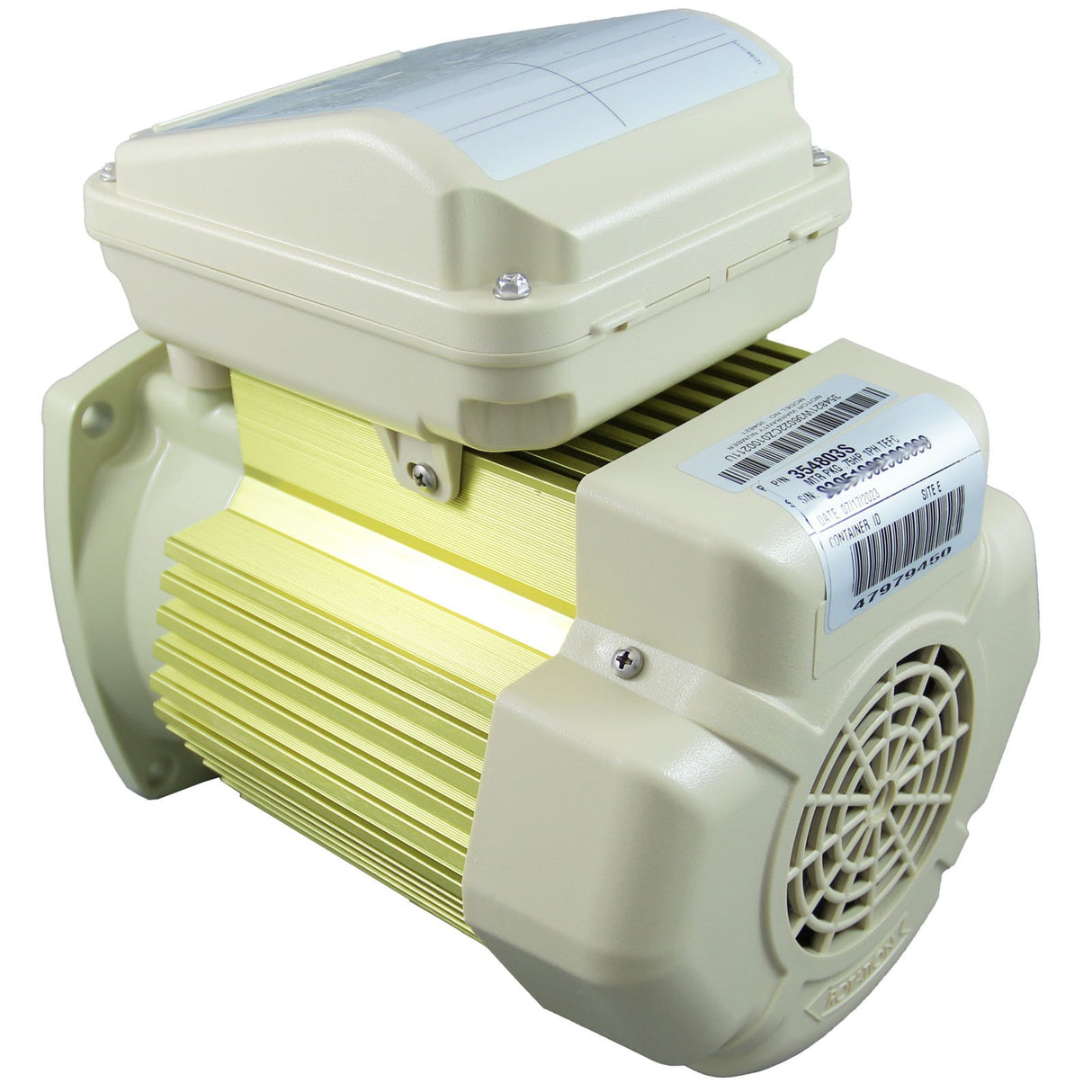 Motor, Pentair WF/SuperFlo, 1.5hp, 208-230v, 1-Spd, TEFC : 354823S