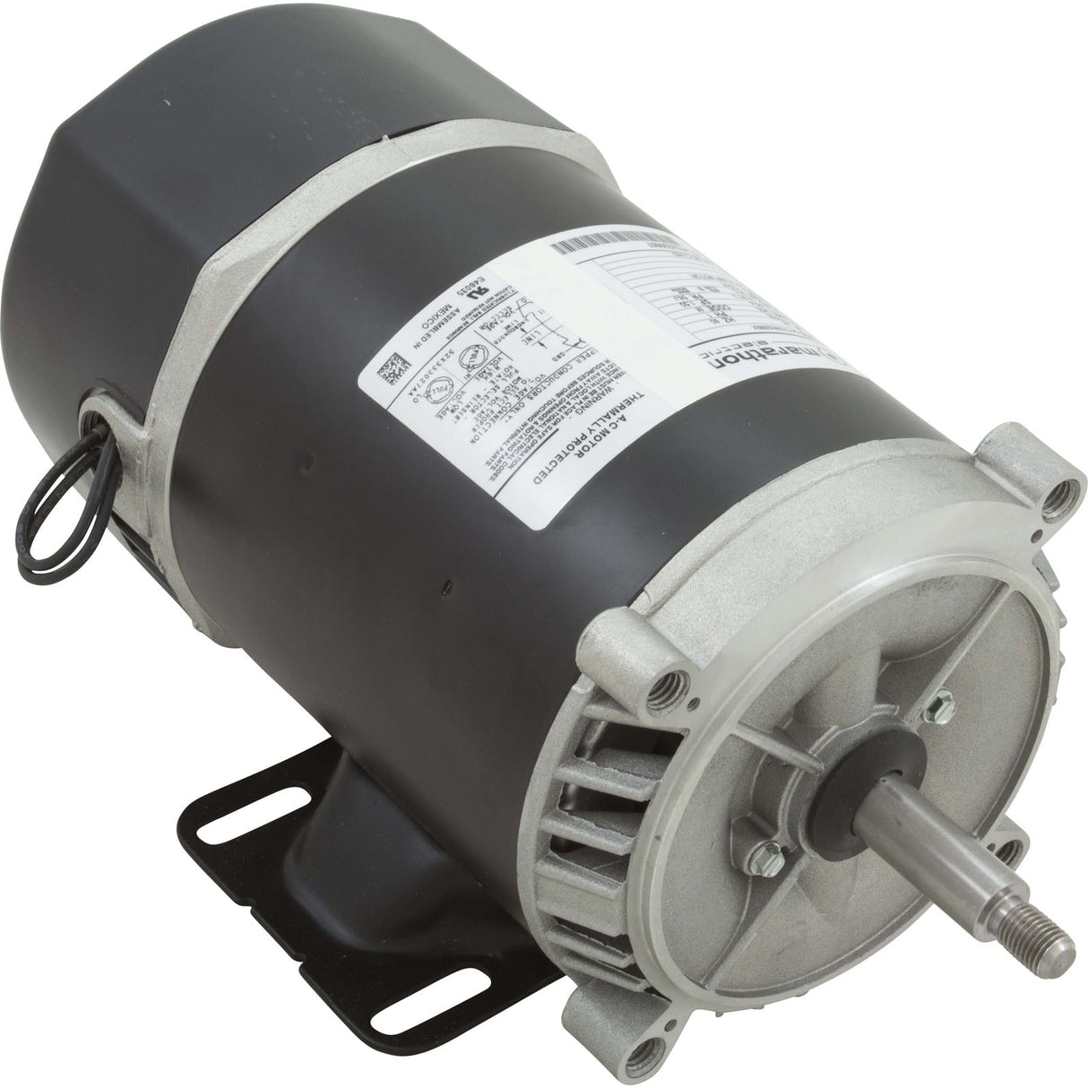 Motor, Marathon, 0.75hp, 115v/230v, 1-Spd, 56Jfr, C-Face Thd : 5U171