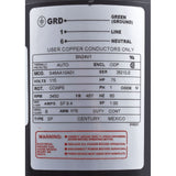 Motor, Century, 0.75 Horsepower, 115v, 1 Speed, 48 Frame : BN24V1