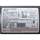 Motor, Century, 2.0 Horsepower, 230v, 2 Speed, 56 Y Frame : B2233