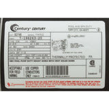 Motor, Century, 2.0hp, 230v, 1-Spd, 56Yfr, SQFL : B2748