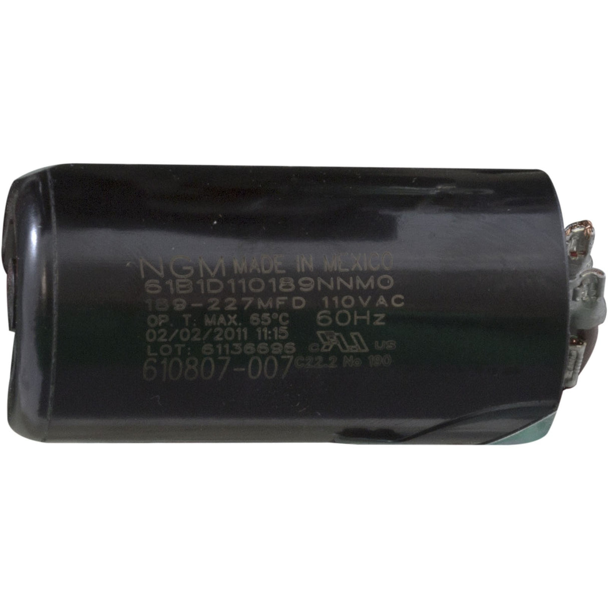 Motor, Century, 0.75hp, 115v, 2-Spd, 56Yfr, SQFL, 2-Green : B2981T