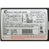 Motor, Century, 2.0hp, 230v, 2-Spd, 56Jfr, C-Face Thd : B2979