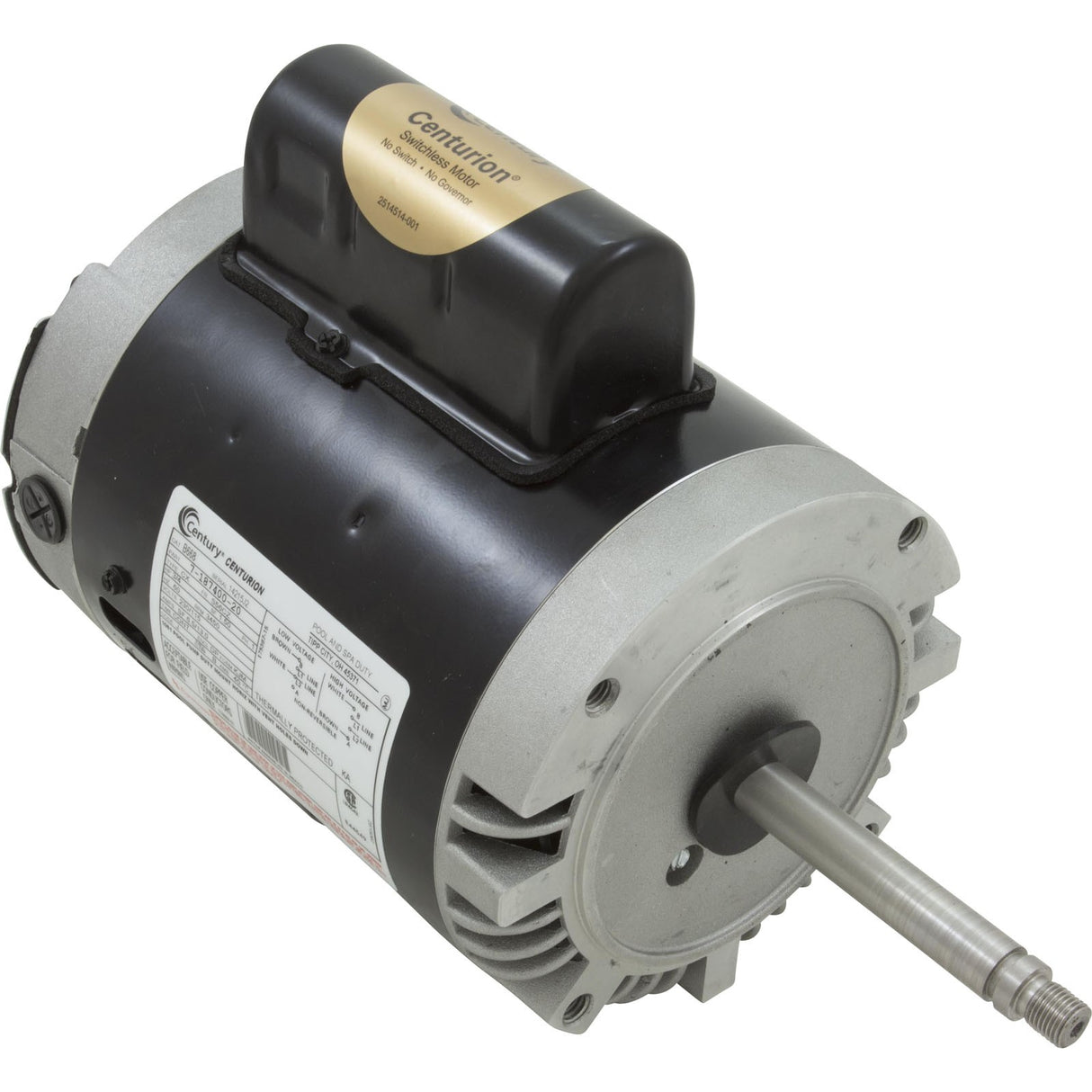 Motor, Letro, 0.75hp, 115v/230v, 1-Spd, 56Cfr, Thd, LA01 : B668