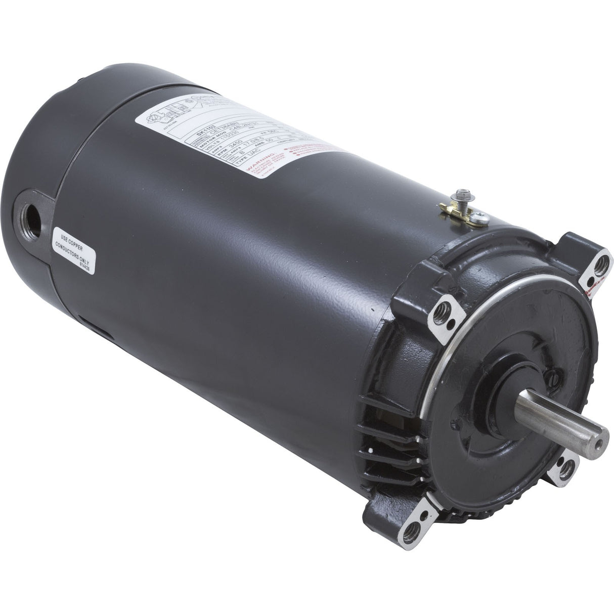 Motor, Century, 1.0hp, 115v/230v, 1-Spd, 56Cfr, C-Face Key : SK1102