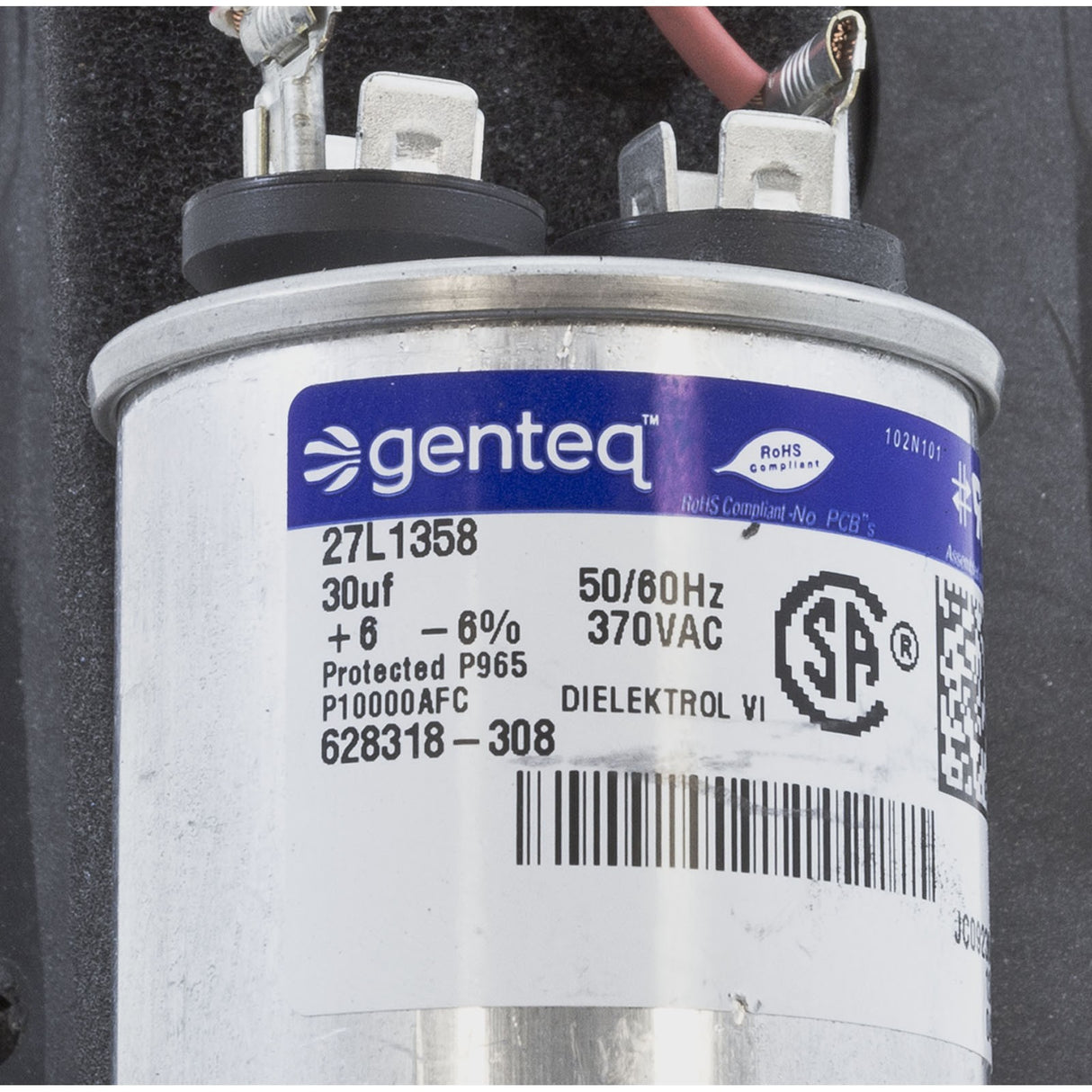 Motor, Century, 2.0hp, 230v, 1-Spd, 56Cfr, C-Face Key : SK1202