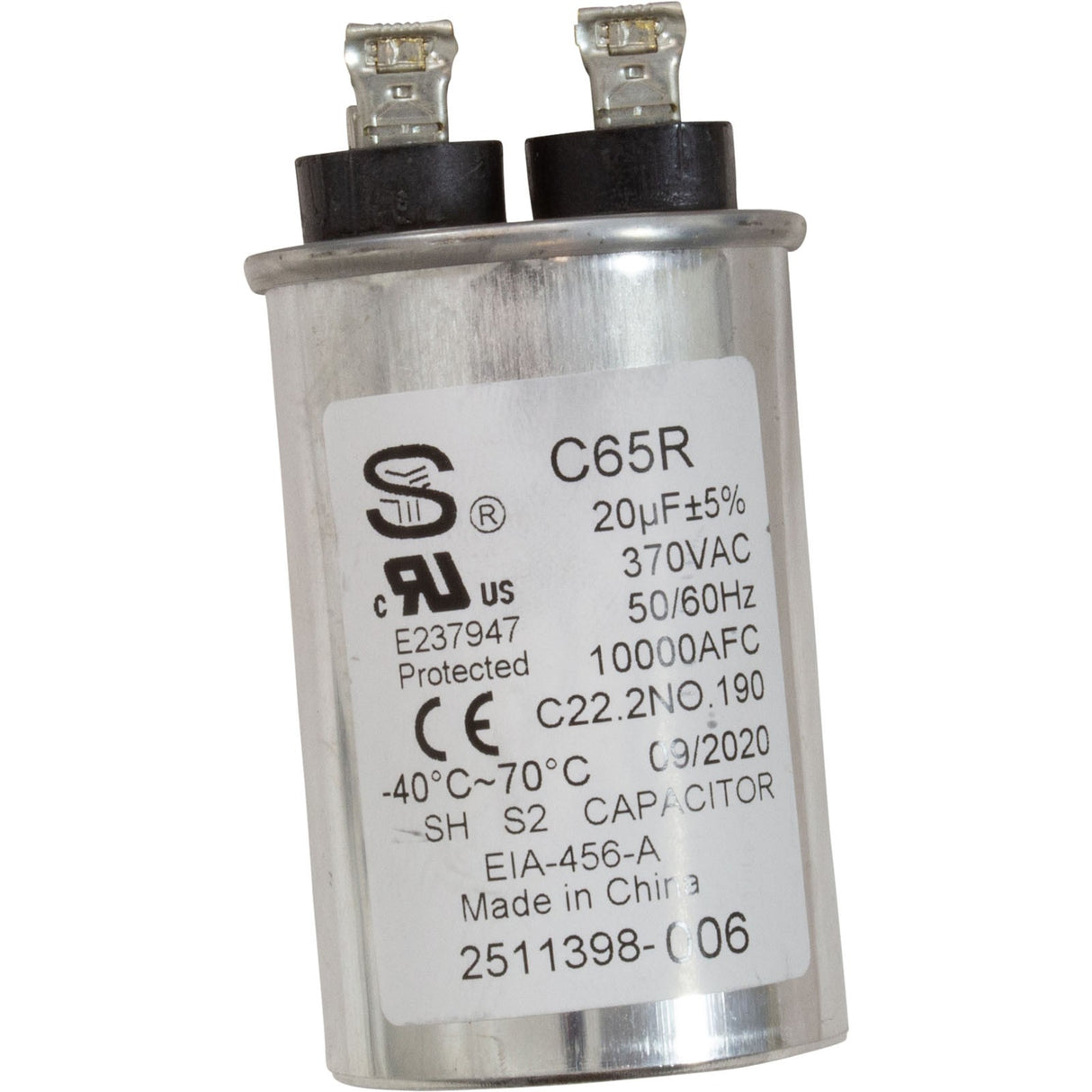 Motor, Century Cent PRO, 2.2hp, 230v, 1-Spd, SQFL, 48Yfr, Thd : HSQ220