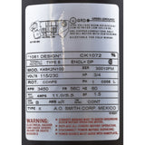 Motor, Century, 0.75hp, 115v/230v, 1-Spd, 56Cfr, C-Face Key : CK1072