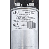 Motor, Century, 1.0hp, 115v/230v, 1-Spd, 56Cfr, C-Face Key : CK1102