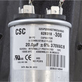 Motor, Century, 1.0hp, 115v/230v, 1-Spd, 56Cfr, C-Face, Thd, EE : CT1102