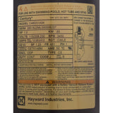 Motor, Hayward MaxFlo II/XL, 1.0hp, 115v/208-230v, Max Rate : SPX2707Z1M