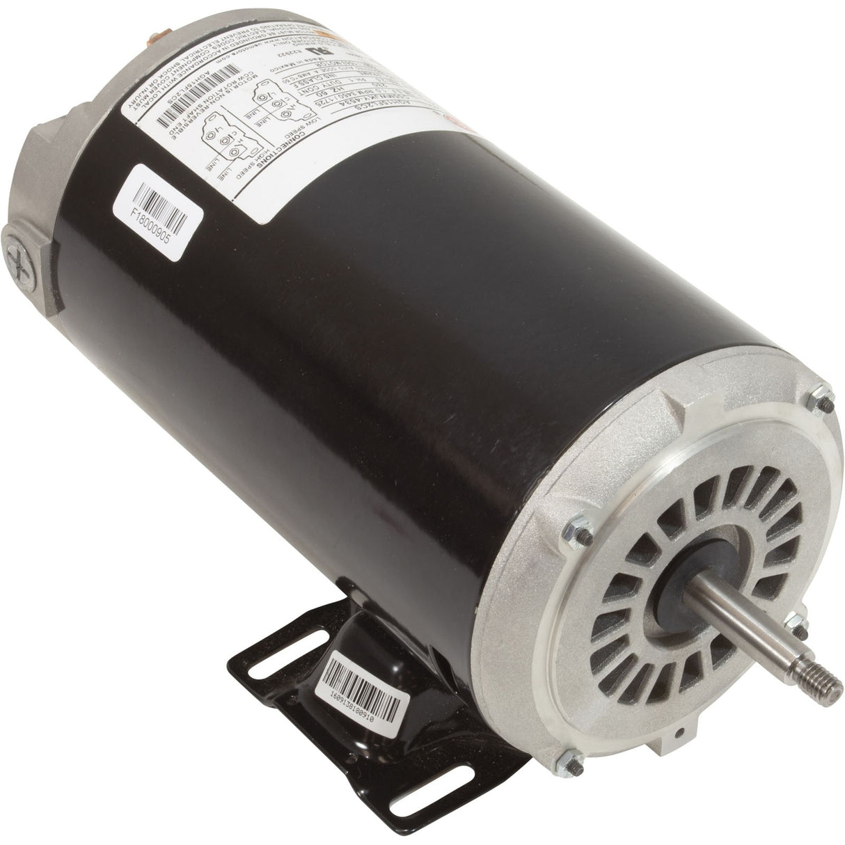 Motor, US Motor, 1.5 Horsepower, ThruBolt, 2-Speed, 230v, 48Y : AGH15FL2CS