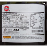 Motor, US Motor, 2.0 Horsepower, ThruBolt, 2-Speed, 230v, 48Y : SPH20FL2S