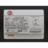Motor, US Motor, 1.0hp, Thru Bolt, 1-Spd, 115v, 12A, Heat Transfer : AGL10FL1NB