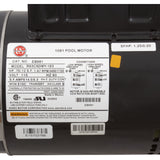 Motor, Nidec/US Motor, 0.75hp, 115v, 2-Spd, 56Yfr, SQFL, Full : EB981