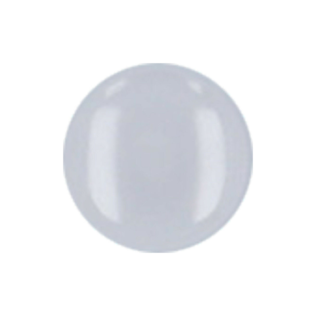 Flange, Bullet Lens, LED, .600", Frosted Polycarb : 400372-W-FRST