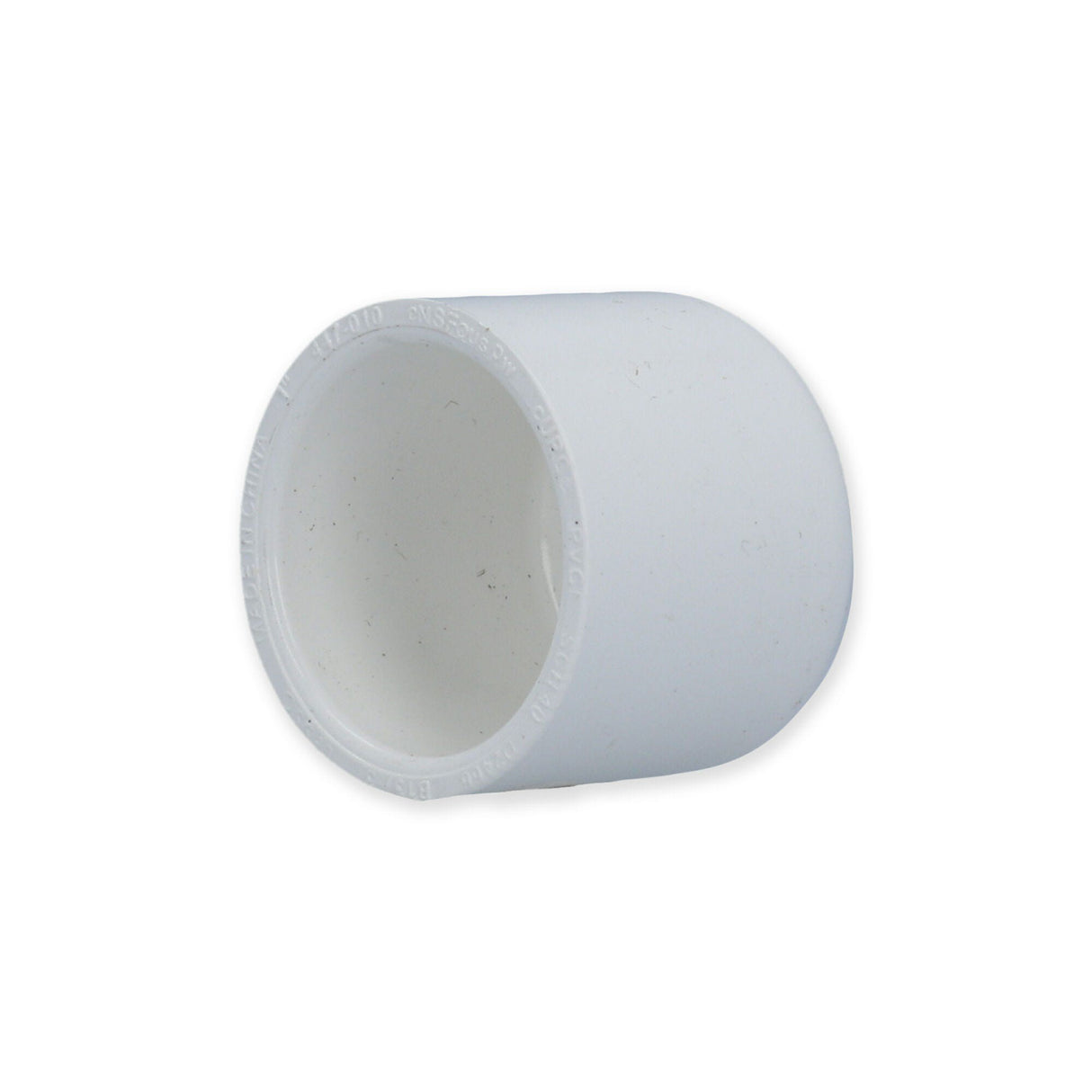 Fitting, PVC, End Cap, 1"S : 447-010