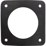 Gasket, 3-1/4" x 3-1/4"OD, Pot to Volute, Rubber, Generic :