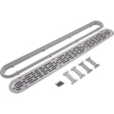 32"Channel drain, mud drain/flat grate, anti-entrap cover : 32CDFLFR101