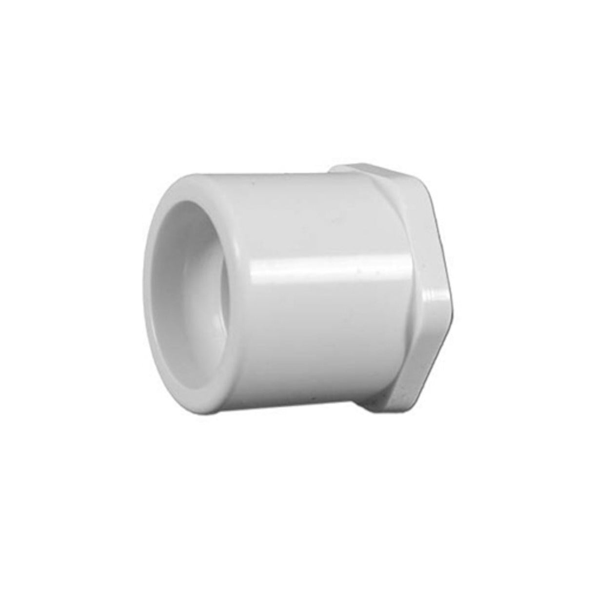 Fitting, PVC, Reducer Bushing, 1"Spg x 1/2"S : 437-130