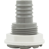 Bulkhead Fitting, Waterway, 3/4"b, Swirl, Gray : 212-1837