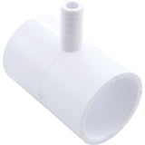 Barb Tee, 3/8" Barb x 1" Slip x 1" Slip : 413-4350