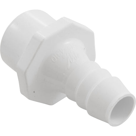 Barb Adapter, 1" Spigot / 3/4" Slip x 3/4" Barb : 672-4310 - Waterway Plastics - 672-4310 - PartsForSpas.com