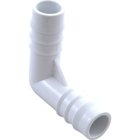 Barb Coupling, 90 Elbow, 3/4" Barb x 3/4" Barb : 411-3700 - Waterway Plastics - 411-3700 - PartsForSpas.com